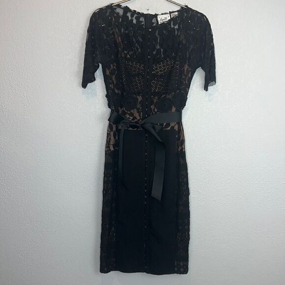 New Byron Lars Anthropologie Carissima Sheath Dress Size 2 - Picture 2 of 16